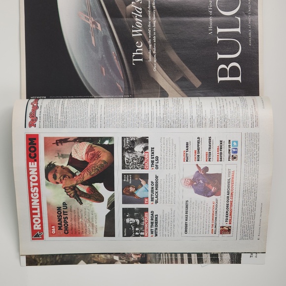 BRUCE SPRINGSTEEN ROLLING STONE 1272, OCT 20, 2016 VG+ CONDITION - Picture 6 of 17